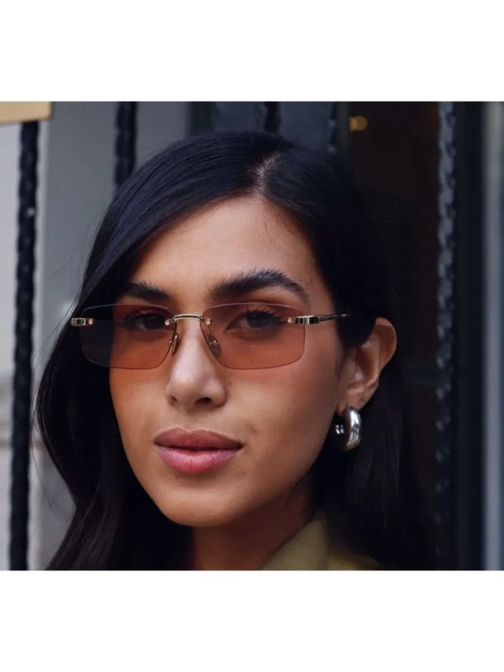 NEW DIOR SUNGLASSES CDIOR S4U B0L0 GOLD WOMEN EYEWEAR DIOR - Picture 1 of 12